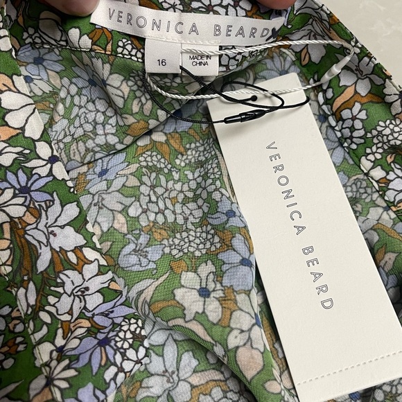 Veronica Beard Taras Floral Silk Mini Skirt - Picture 5 of 9